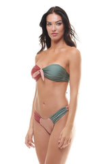 Acquadicocco Bandeau-Bikini Luxury Tricolor