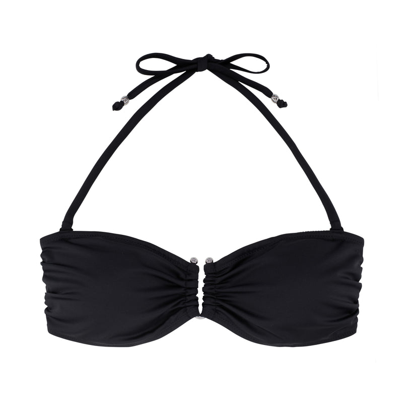 Dorina Eureka Bandeau Bikini-Top Schwarz